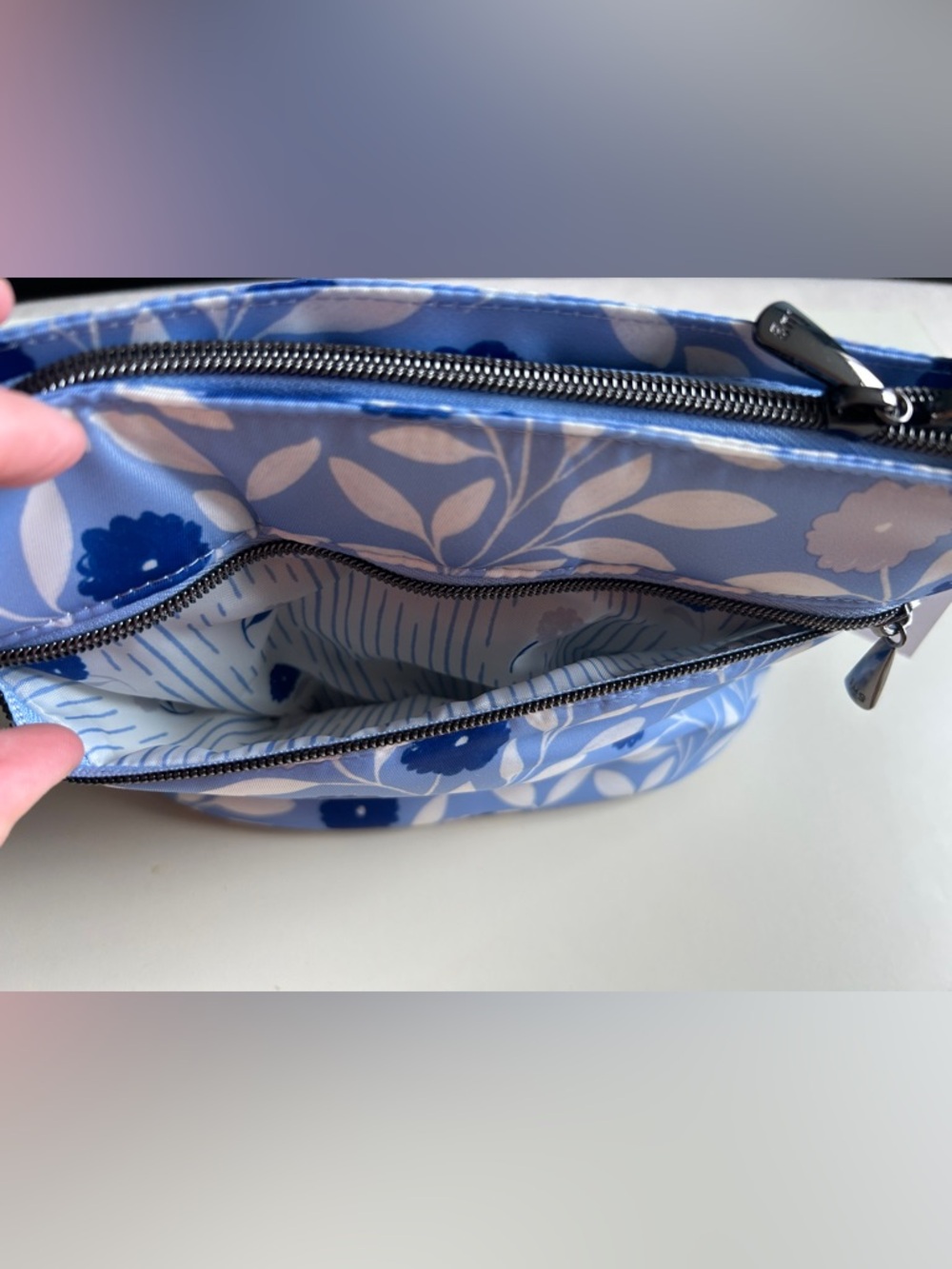 LUG CORRAL CROSSBODY MORNING GLORY BLUE NWT - Picture 4 of 6